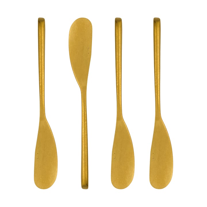Coltello per burro Nicolas Vahé 4 pezzi - Antico finitura oro - Nicolas Vahé