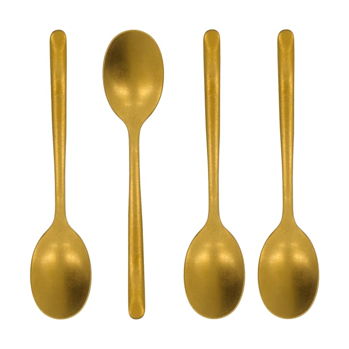 Cucchiaino Nicolas Vahé 4 pezzi - Antico finitura oro - Nicolas Vahé