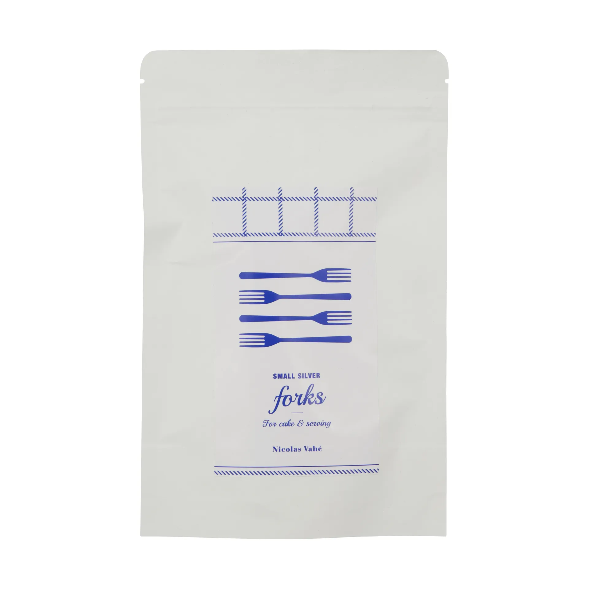 Forchette da torta Nicolas Vahé 4 pezzi, Antica finitura argento Nicolas Vahé