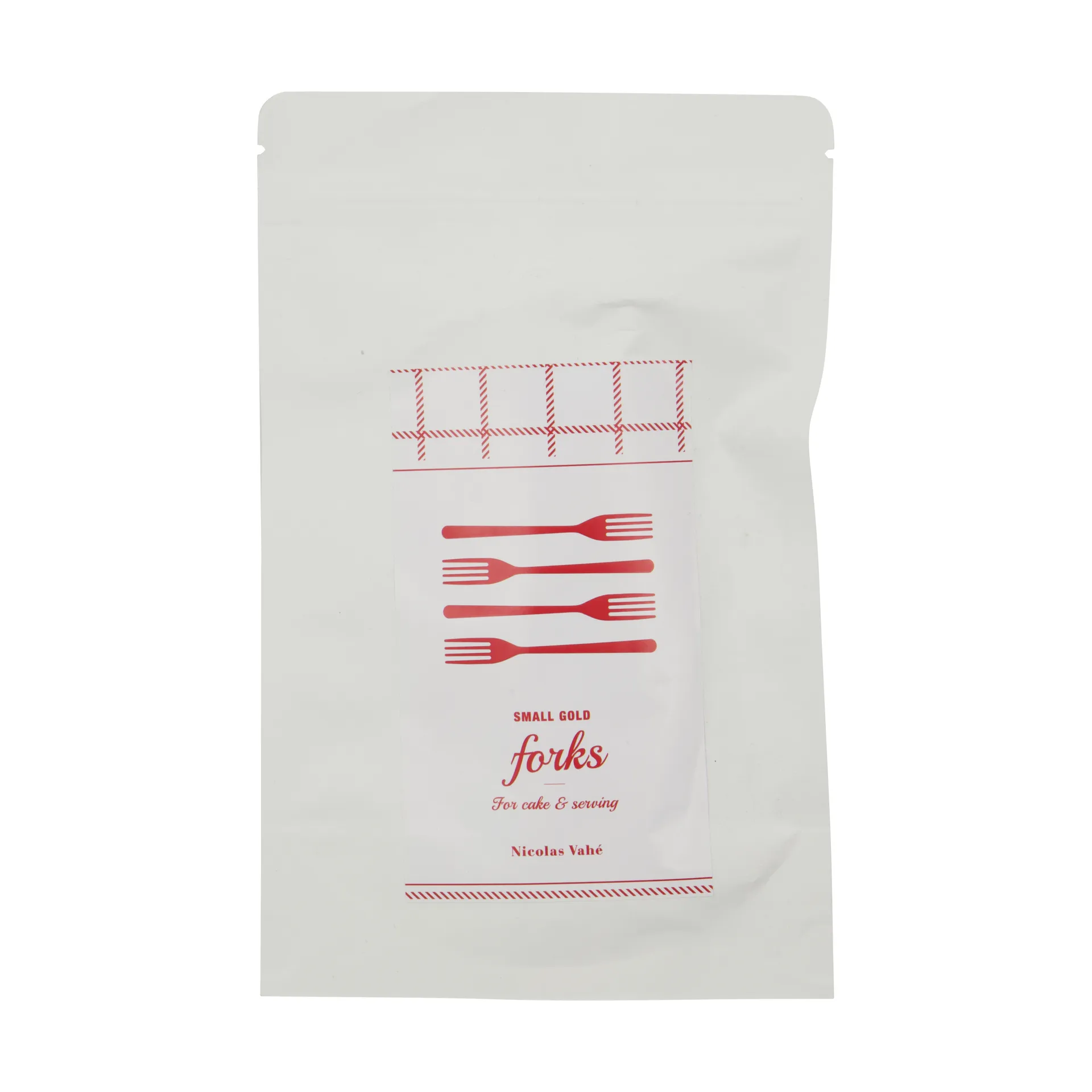 Forchette da torta Nicolas Vahé 4 pezzi, Antico finitura oro Nicolas Vahé