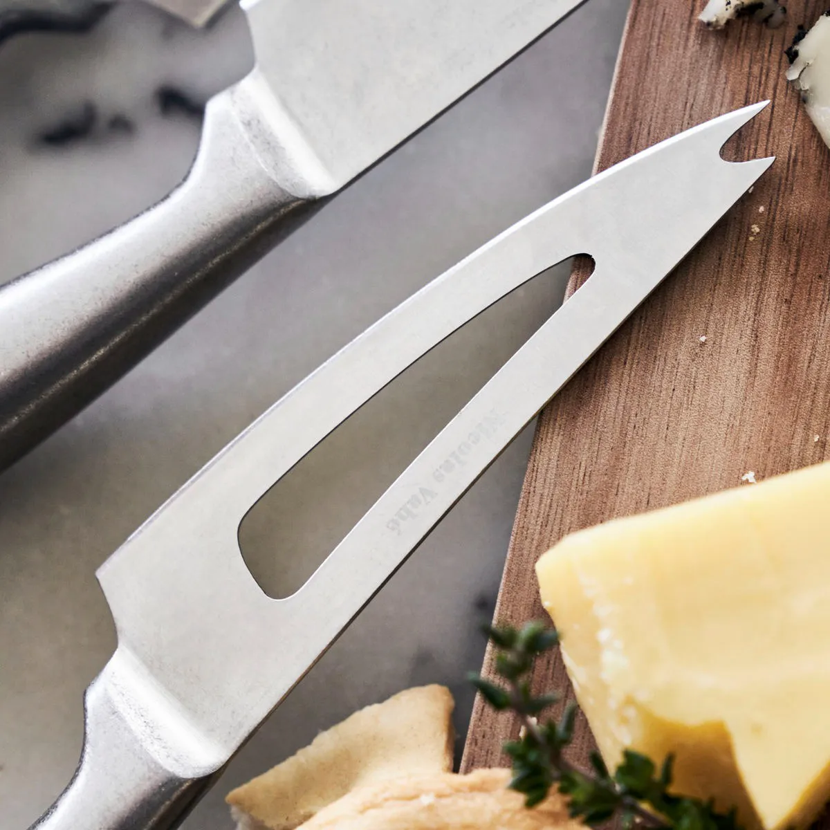 Set di 3 coltello da formaggio Fromage, Acciaio inox Nicolas Vahé
