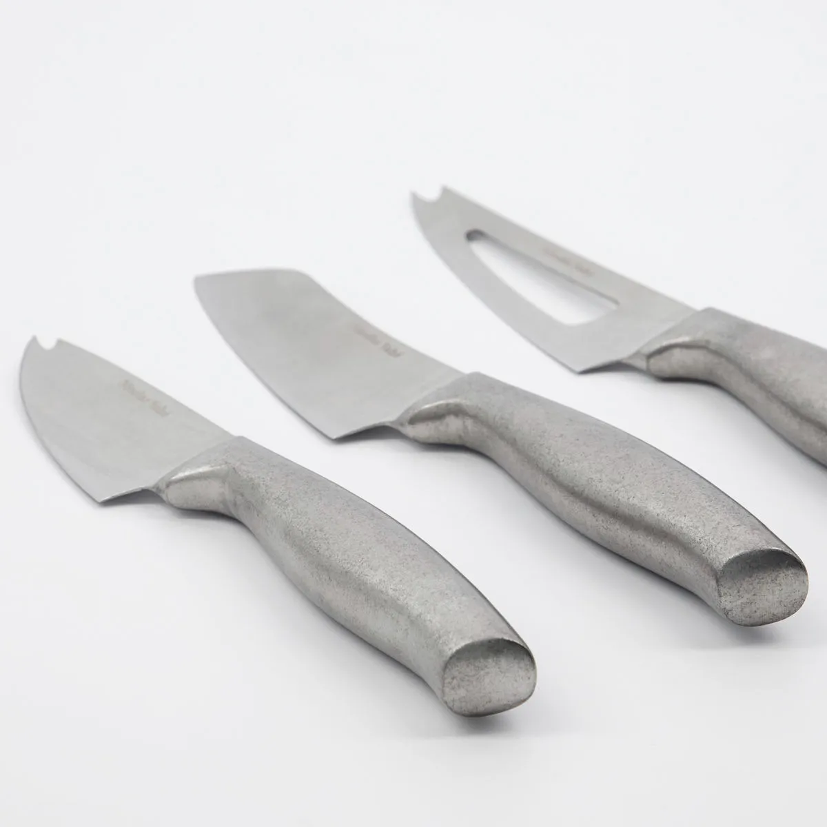 Set di 3 coltello da formaggio Fromage, Acciaio inox Nicolas Vahé
