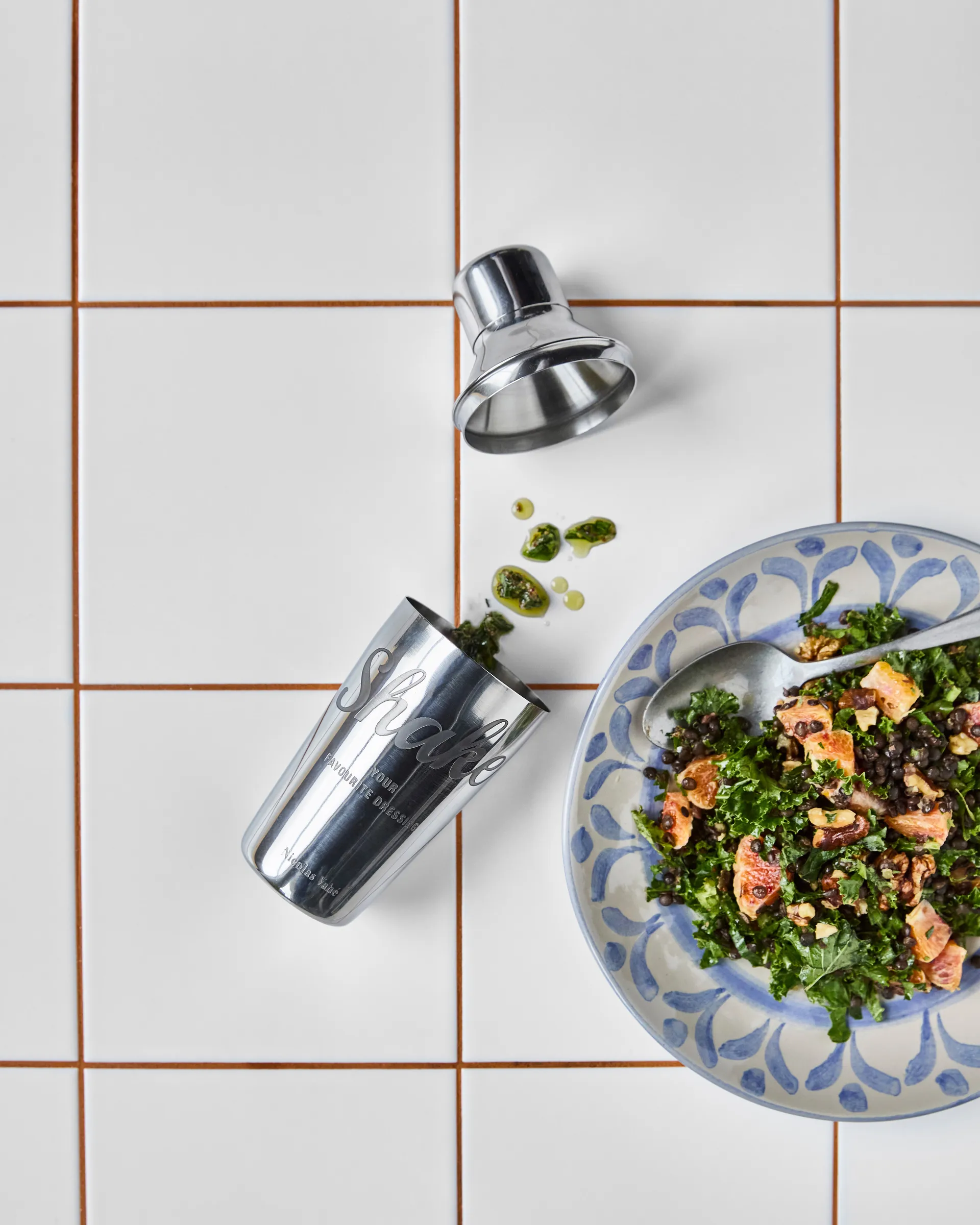 Shaker Nicolas Vahé, Finitura argento Nicolas Vahé