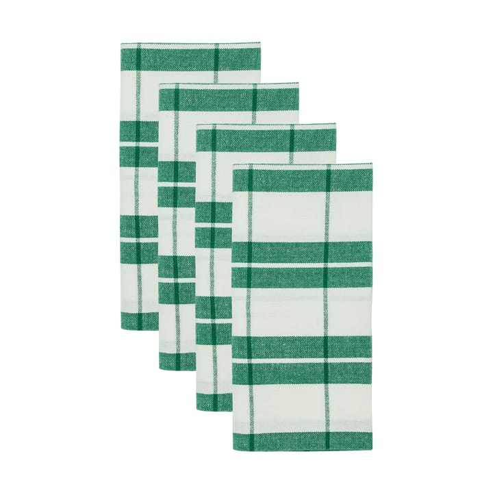 Tovagliolo in cotone Chef 4 pezzi - Verde - Nicolas Vahé