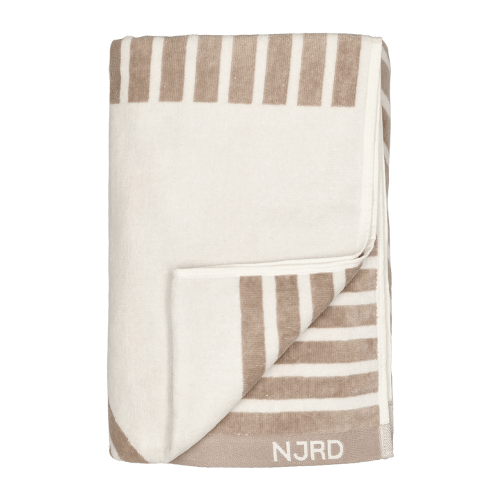 Asciugamano Stripes, 100x150 cm - Beige - NJRD