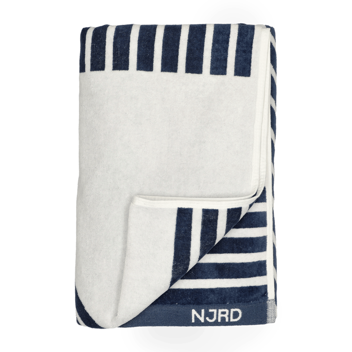 Asciugamano Stripes, 100x150 cm - Blu - NJRD