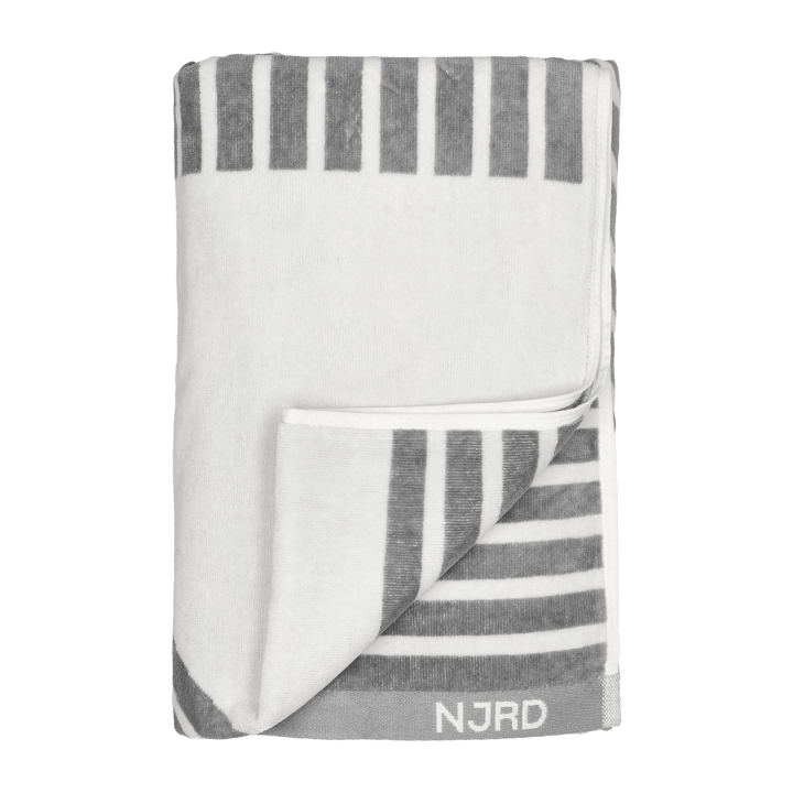 Asciugamano Stripes, 100x150 cm - Grigio - NJRD