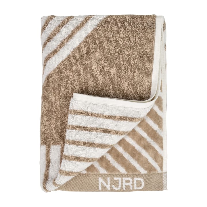 Asciugamano Stripes 50x70 cm - Beige - NJRD