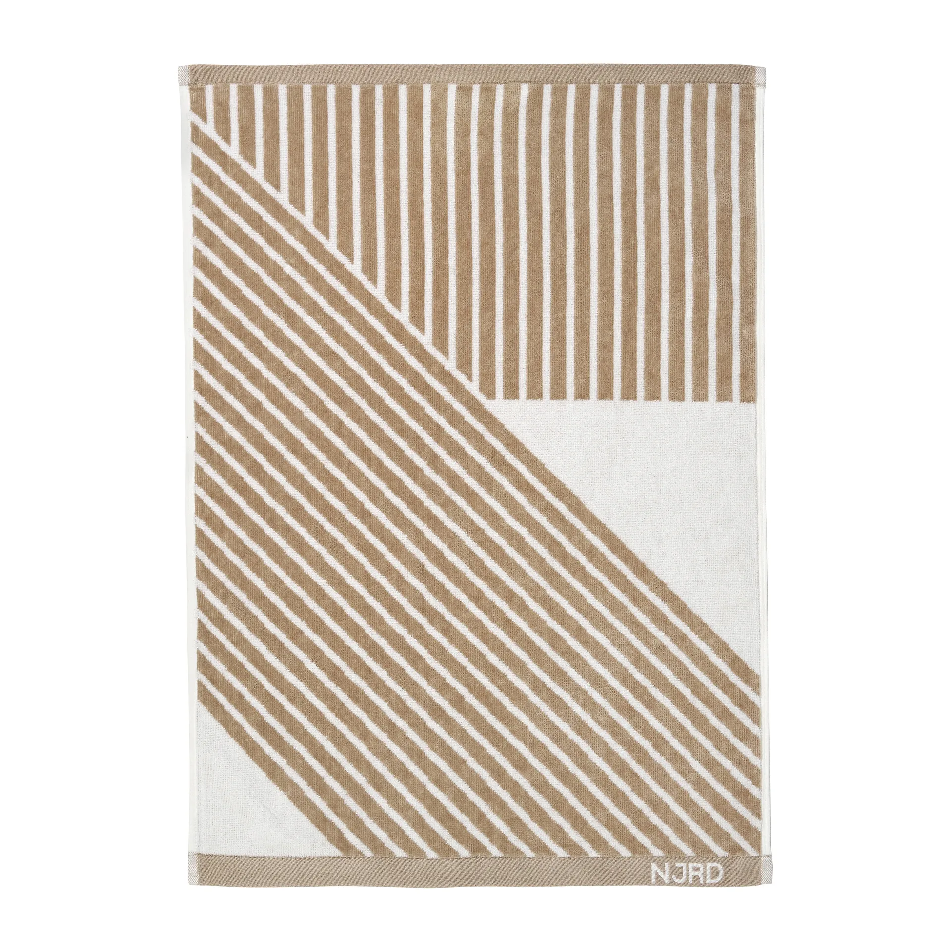 Asciugamano Stripes 50x70 cm, Beige NJRD