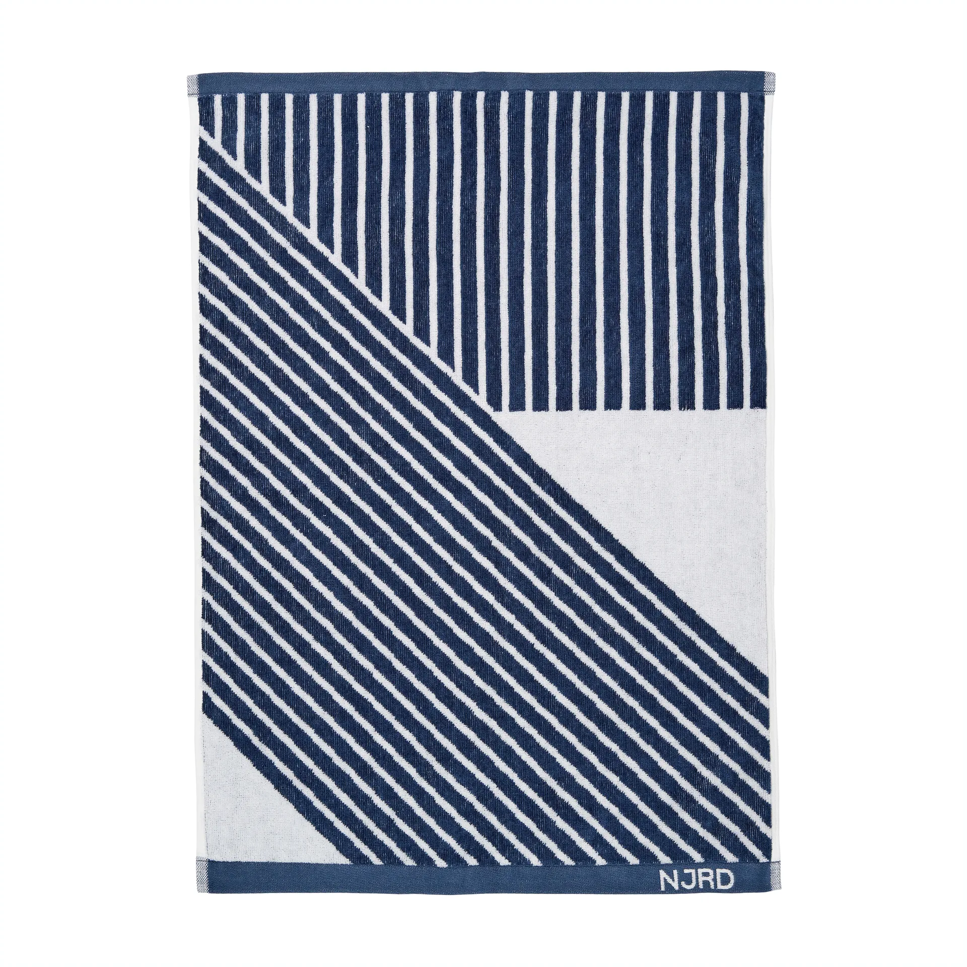Asciugamano Stripes 50x70 cm, Blu NJRD