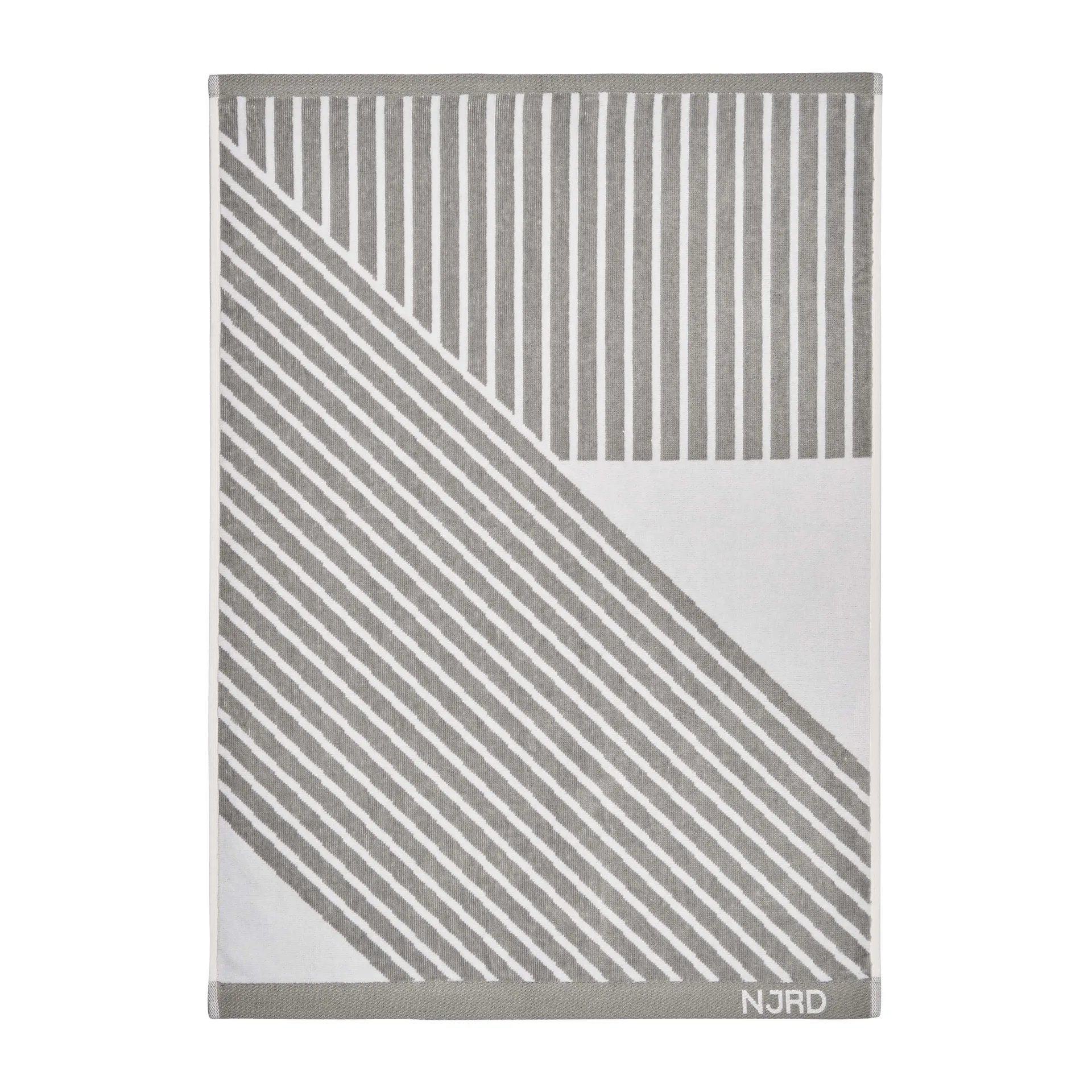 Asciugamano Stripes 50x70 cm, grigio NJRD