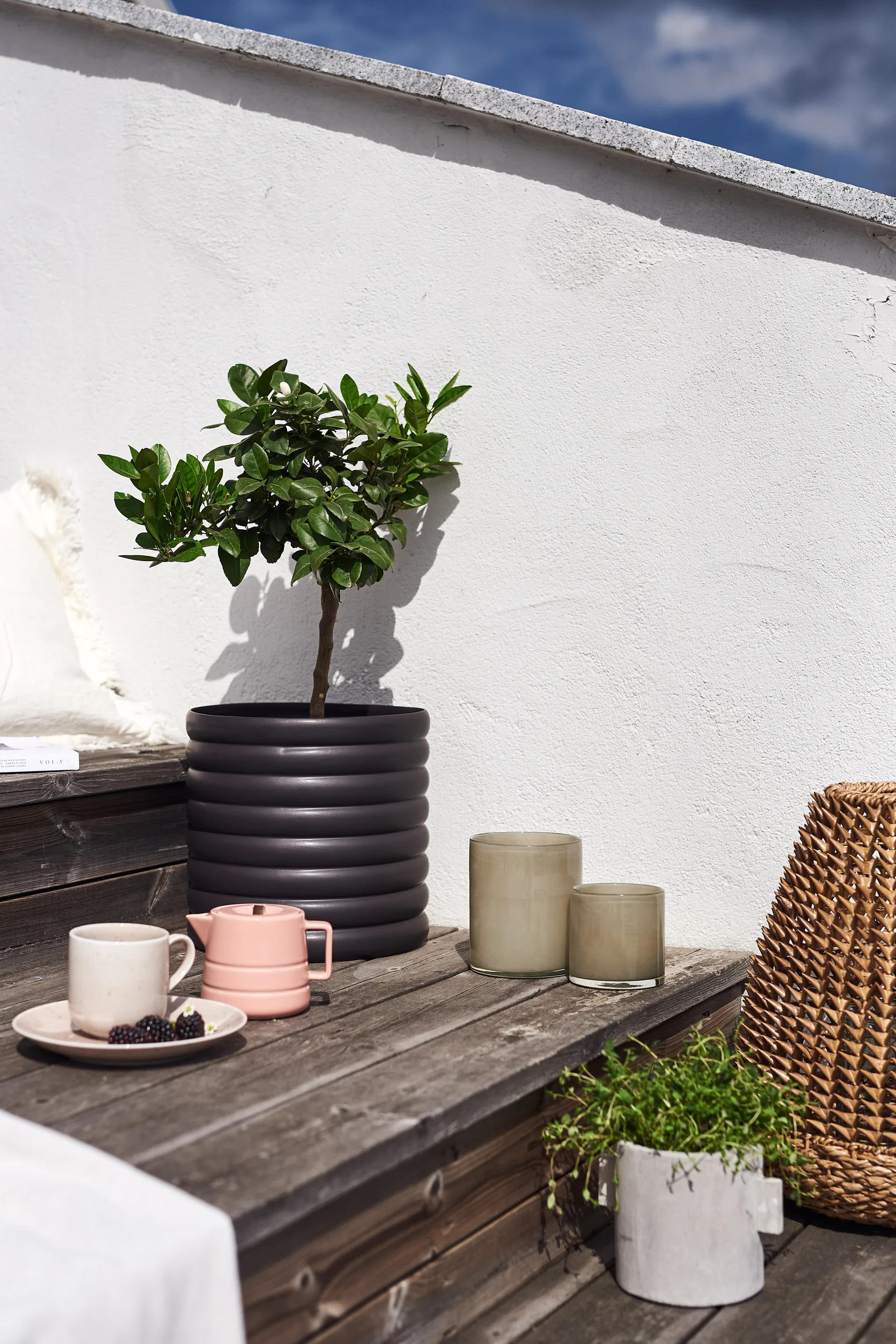 Brocca da latte Lines 50 cl, rosa NJRD