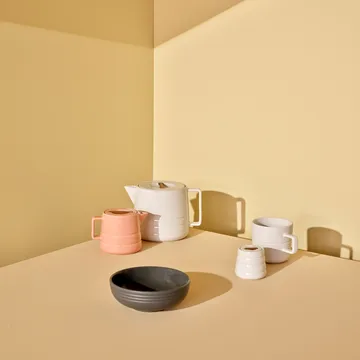 Ciotola Lines Ø 16 cm - grigio scuro - NJRD