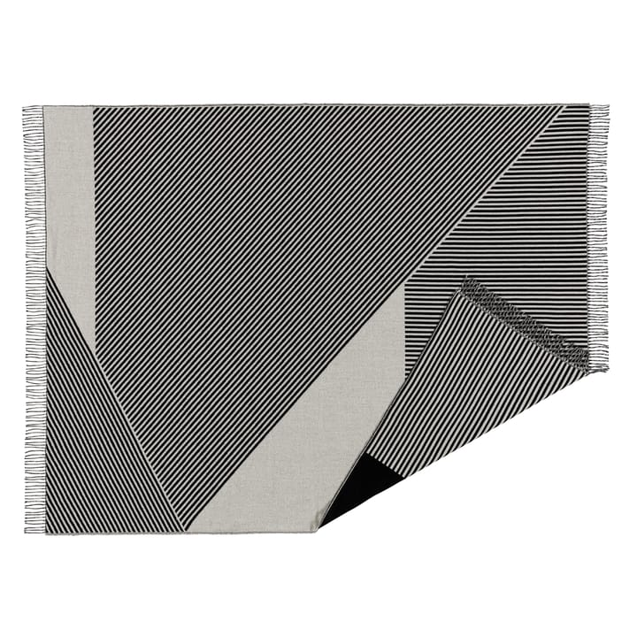 Coperta in cotone Stripes - nero - NJRD