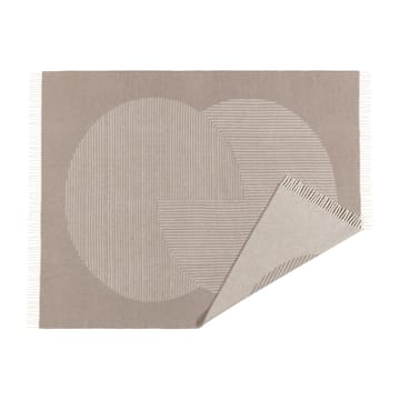 Coperta in lana Circles 130x185 cm - Beige - NJRD