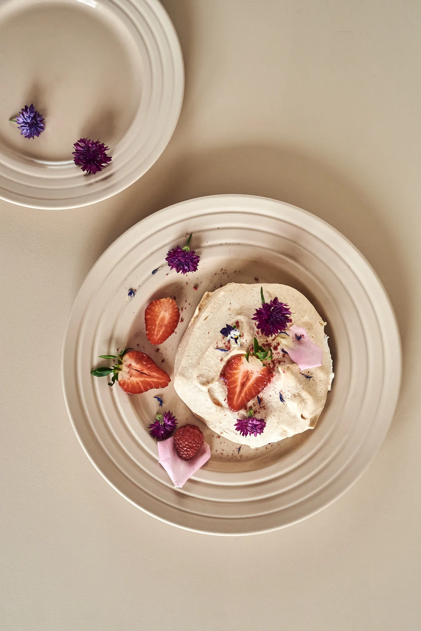 Piatto Lines Ø 27 cm confezione da 6, beige NJRD