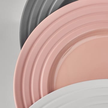 Piatto Lines Ø 27 cm confezione da 6 - rosa - NJRD