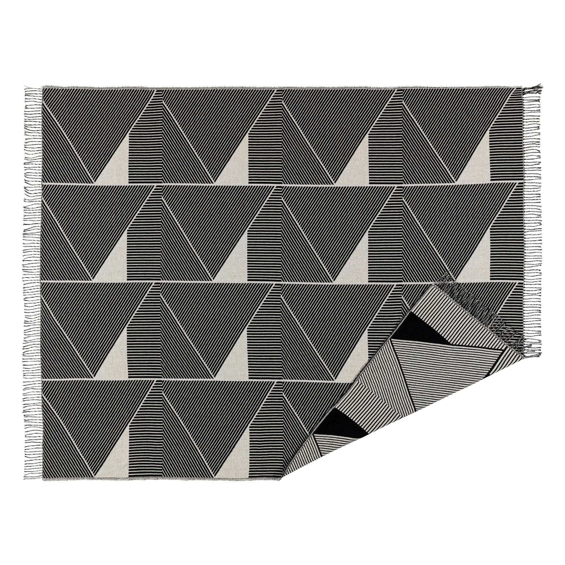 Plaid in cotone Metric focus, nero NJRD