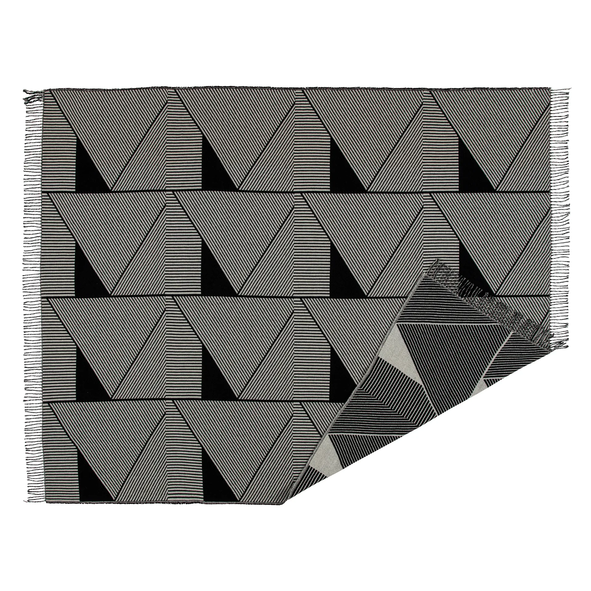 Plaid in cotone Metric focus, nero NJRD