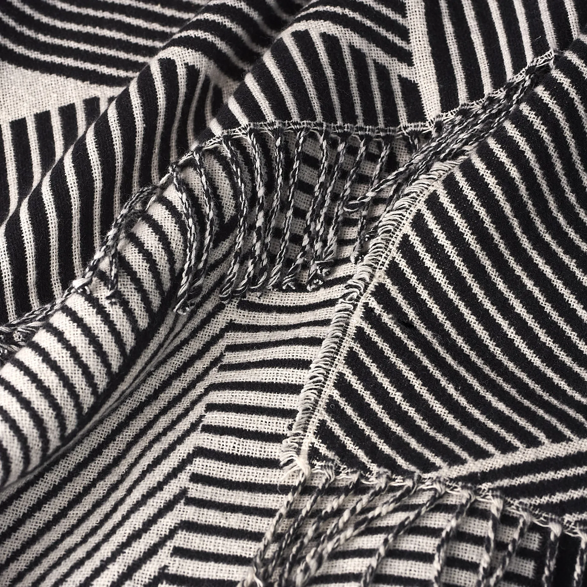 Plaid in cotone Metric focus, nero NJRD