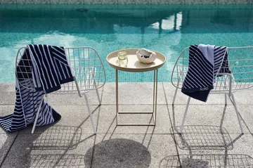 Set asciugamani Stripes 4 pezzi - Blu - undefined - NJRD