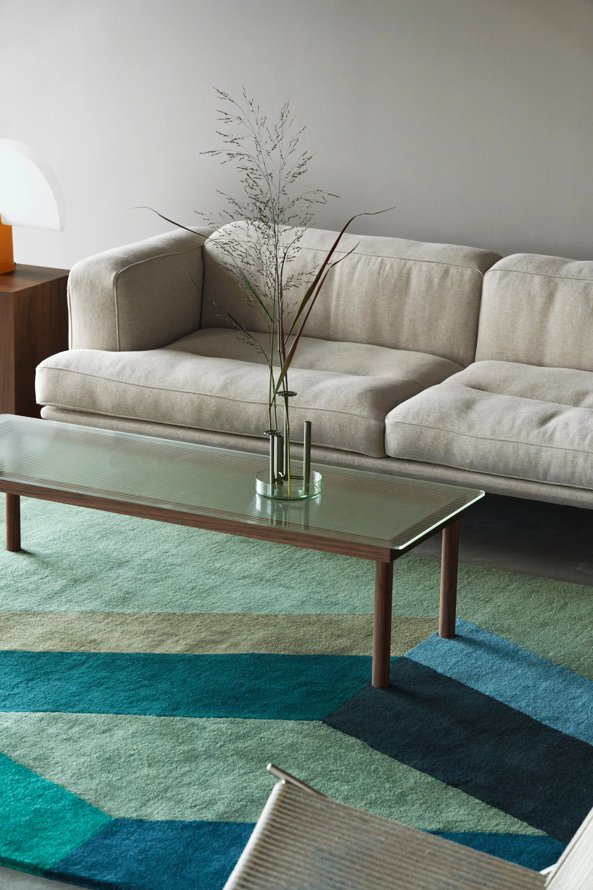 Tappeto in lana ASPEKT Pavilion Petroleum, 170x240 cm NJRD