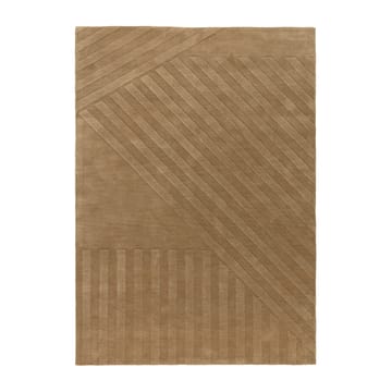 Tappeto in lana Levels a righe beige - 200x300 cm - NJRD