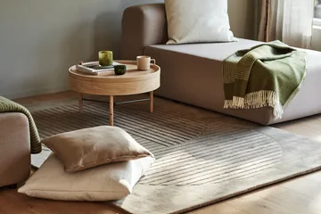 Tappeto in lana Levels Circles - Talpa, 170x240 cm - NJRD