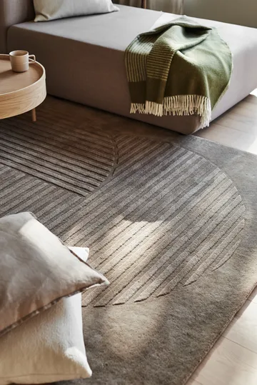 Tappeto in lana Levels Circles - Talpa, 170x240 cm - NJRD