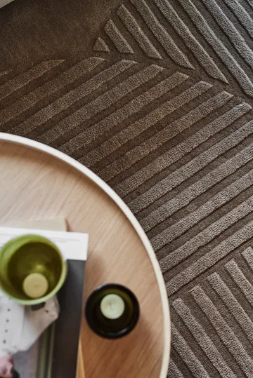 Tappeto in lana Levels Circles - Talpa, 170x240 cm - NJRD