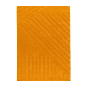 Tappeto in lana Levels Stripes - Giallo, 200x300 cm - NJRD