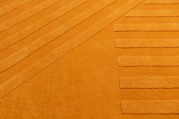 Tappeto in lana Levels Stripes - Giallo, 200x300 cm - NJRD