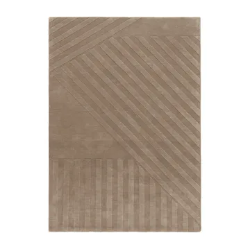 Tappeto in lana Levels Stripes - Talpa, 170x240 cm - NJRD