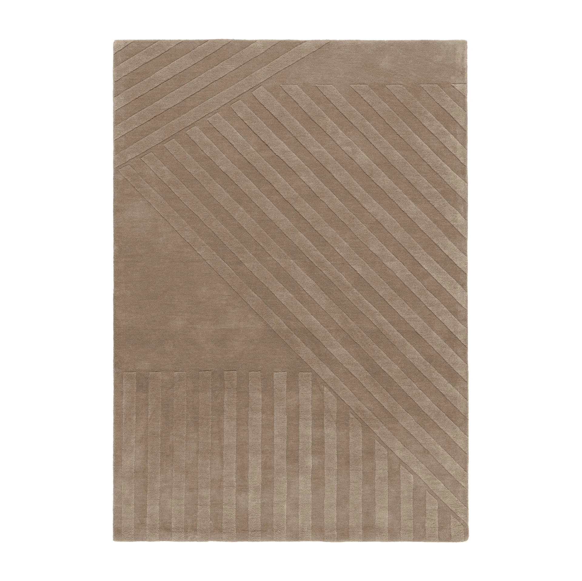 Tappeto in lana Levels Stripes, Talpa, 200x300 cm NJRD
