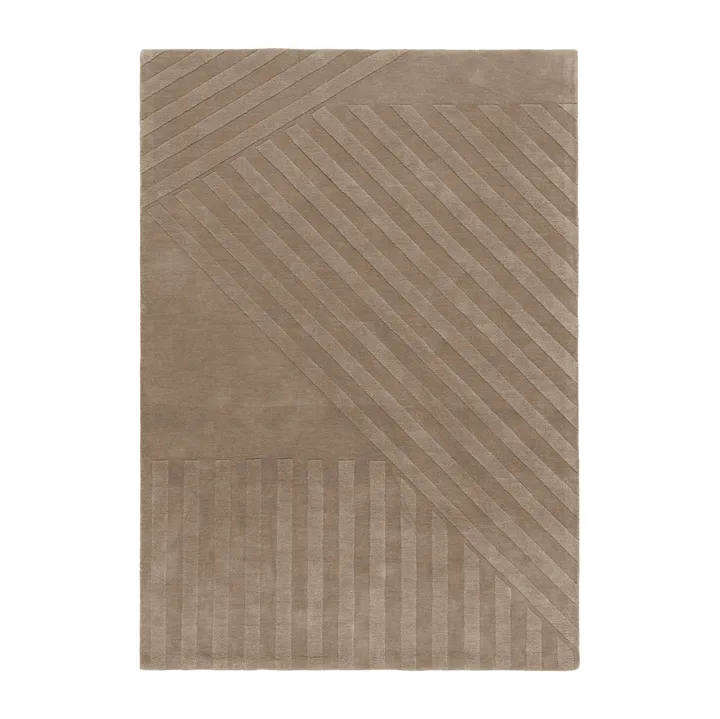 Tappeto in lana Levels Stripes - Talpa, 200x300 cm - NJRD