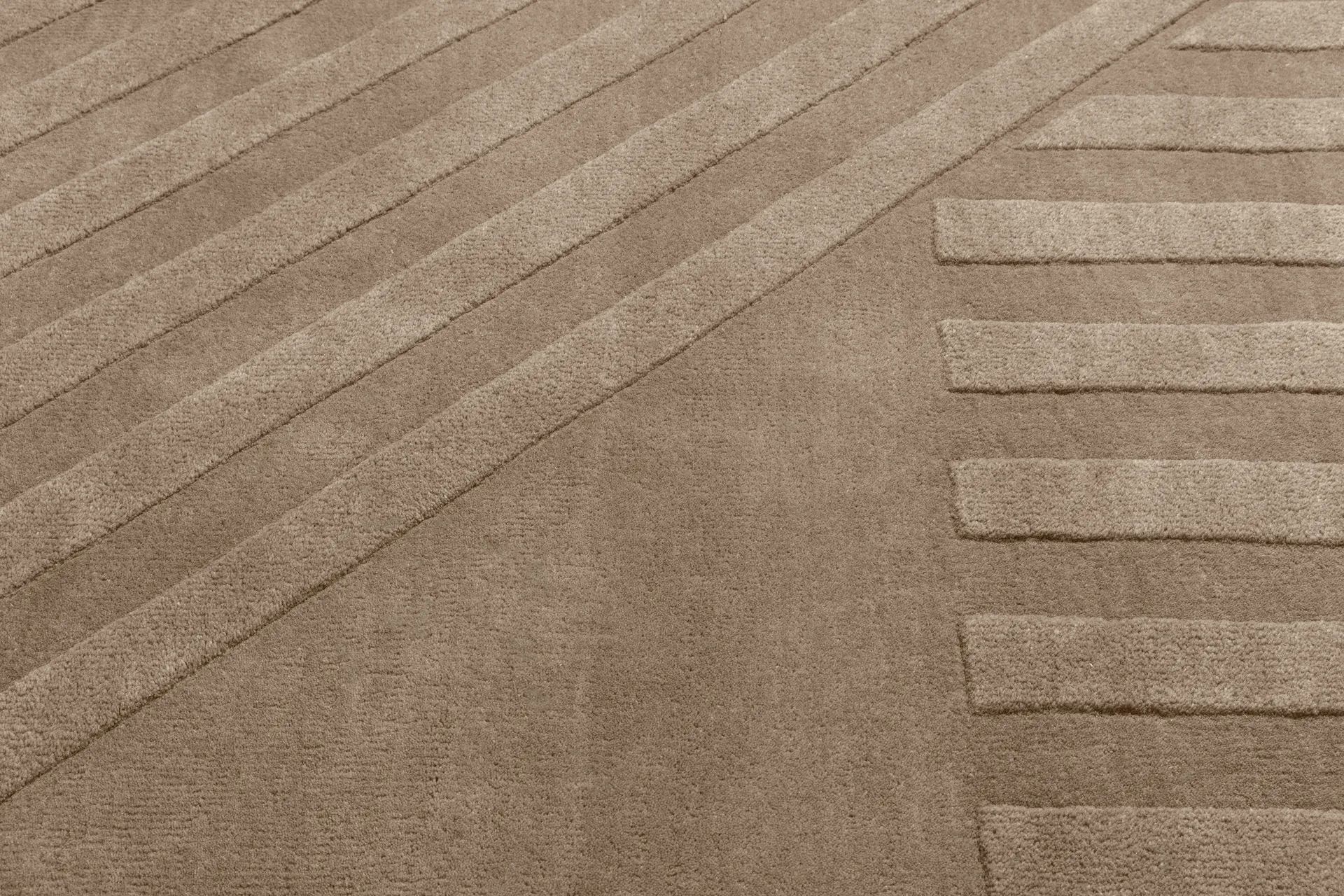 Tappeto in lana Levels Stripes, Talpa, 200x300 cm NJRD