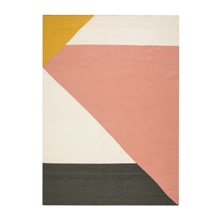 Tappeto Kelim Stripes blocks rosa - 170x240 cm - NJRD