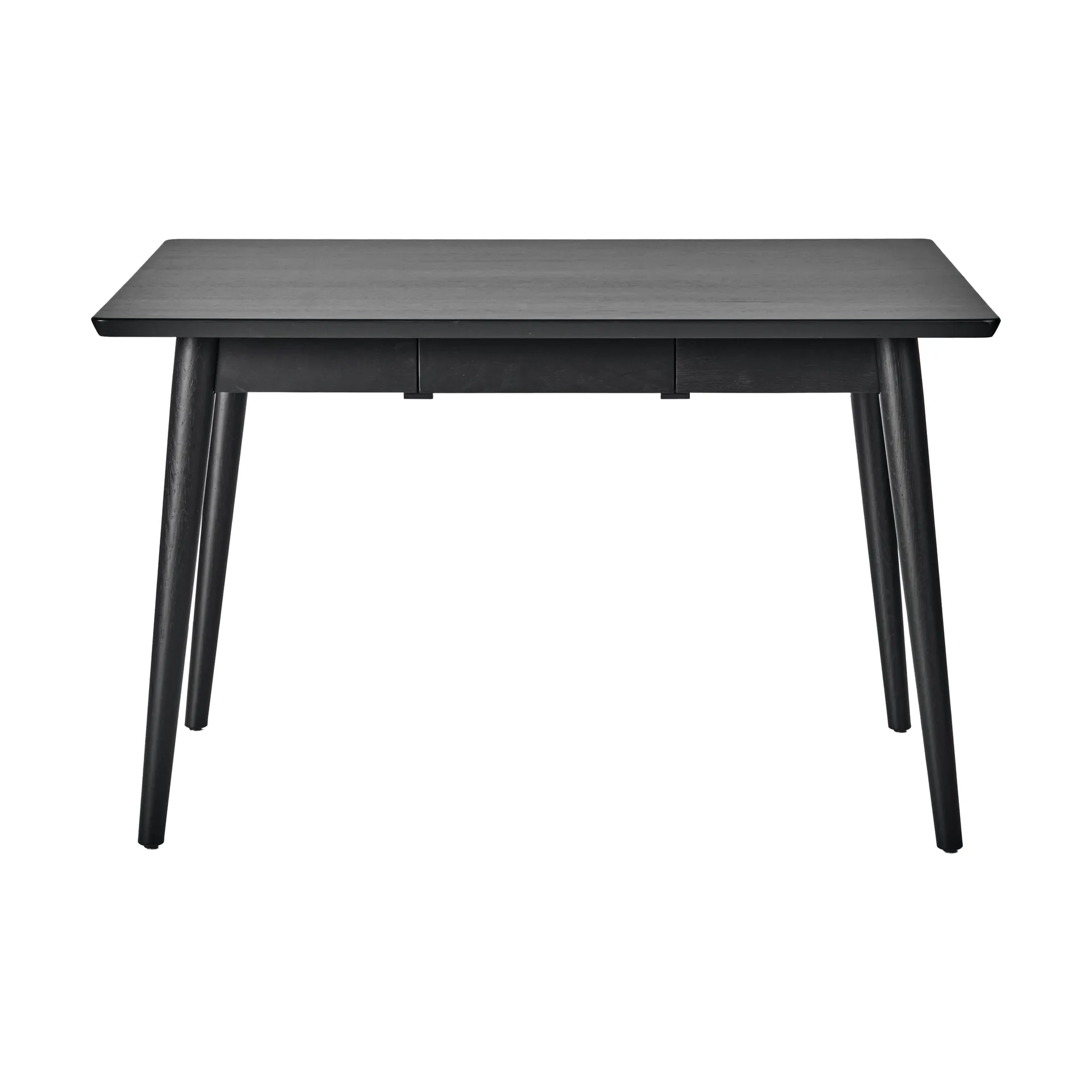Tavolo da pranzo VIOR 90x120 cm, Rovere laccato nero NJRD
