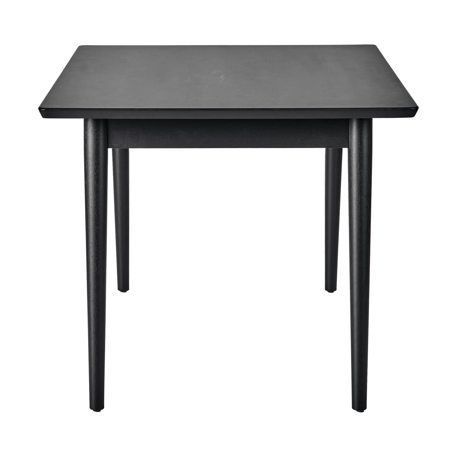 Tavolo da pranzo VIOR 90x120 cm, Rovere laccato nero NJRD