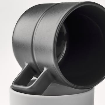 Tazza Lines 30 cl confezione da 2 - grigio scuro - NJRD
