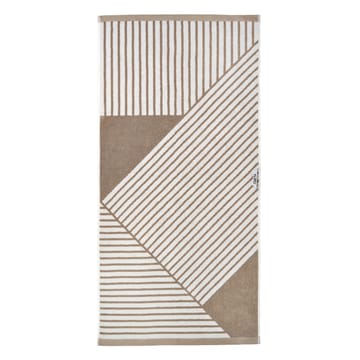 Telo da bagno Stripes 70x140 cm - Beige - NJRD