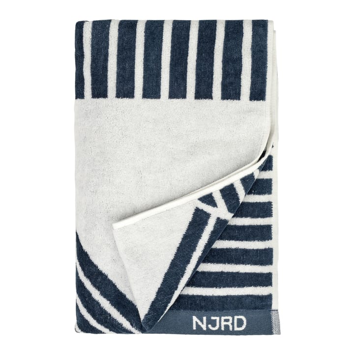 Telo da bagno Stripes 70x140 cm - Blu - NJRD