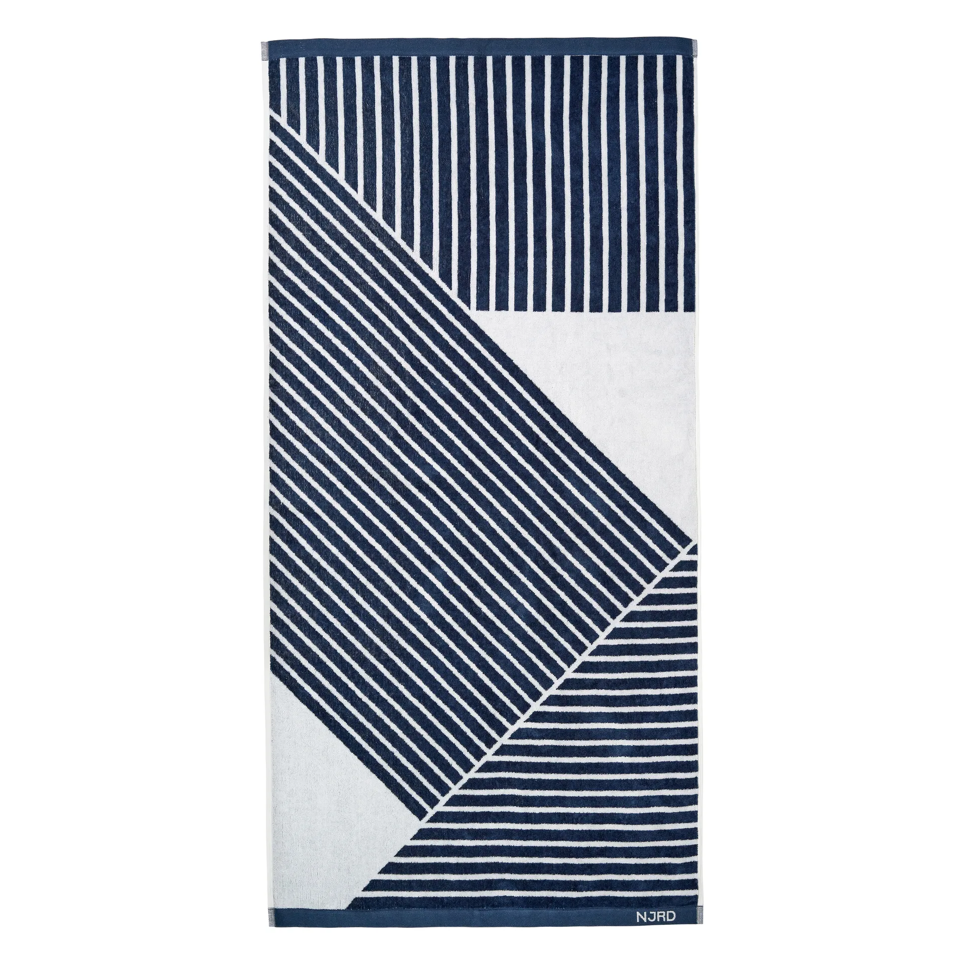 Telo da bagno Stripes 70x140 cm, Blu NJRD