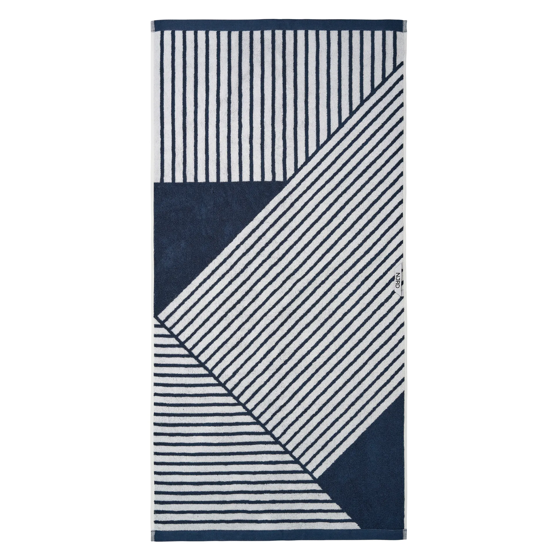 Telo da bagno Stripes 70x140 cm, Blu NJRD