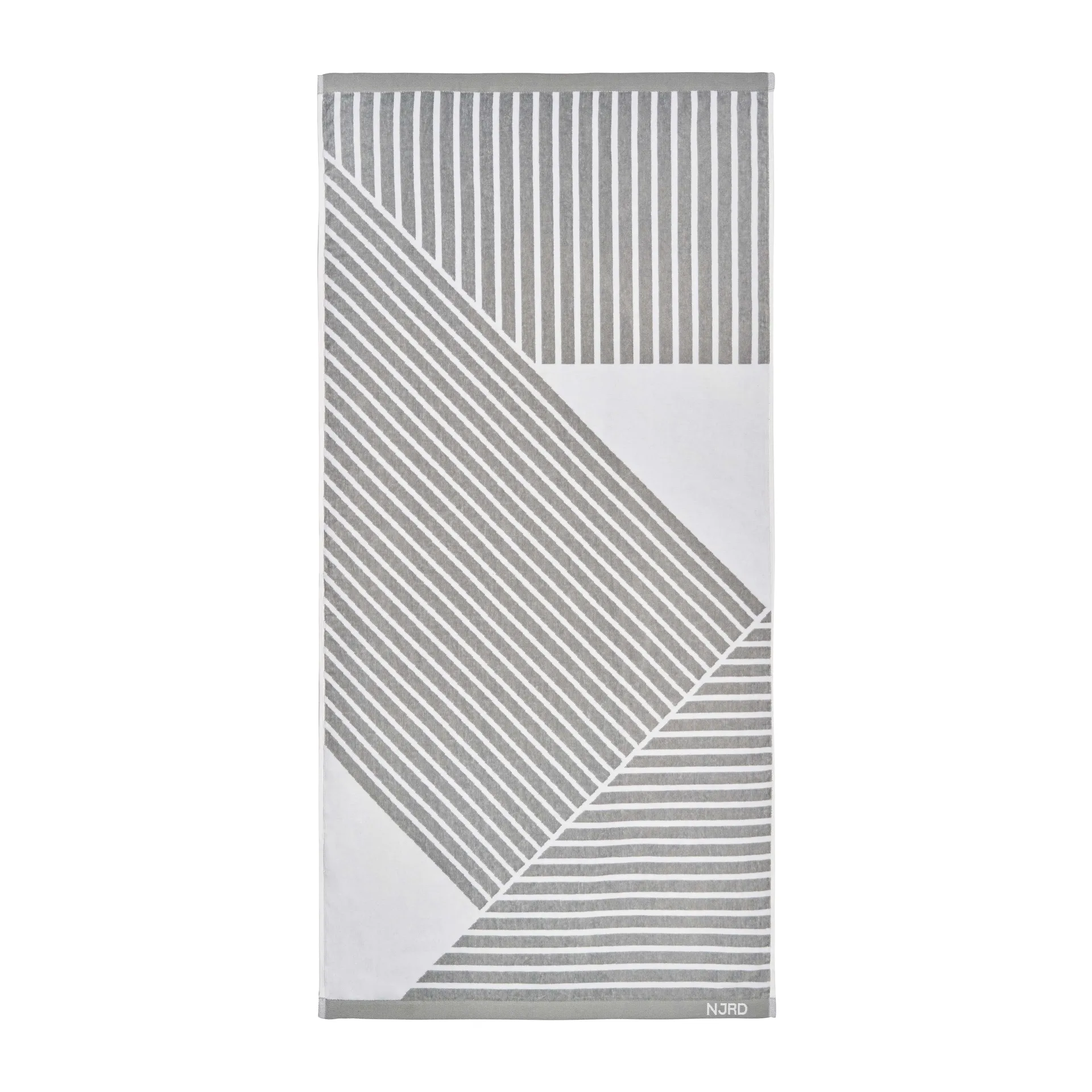 Telo da bagno Stripes 70x140 cm, grigio NJRD
