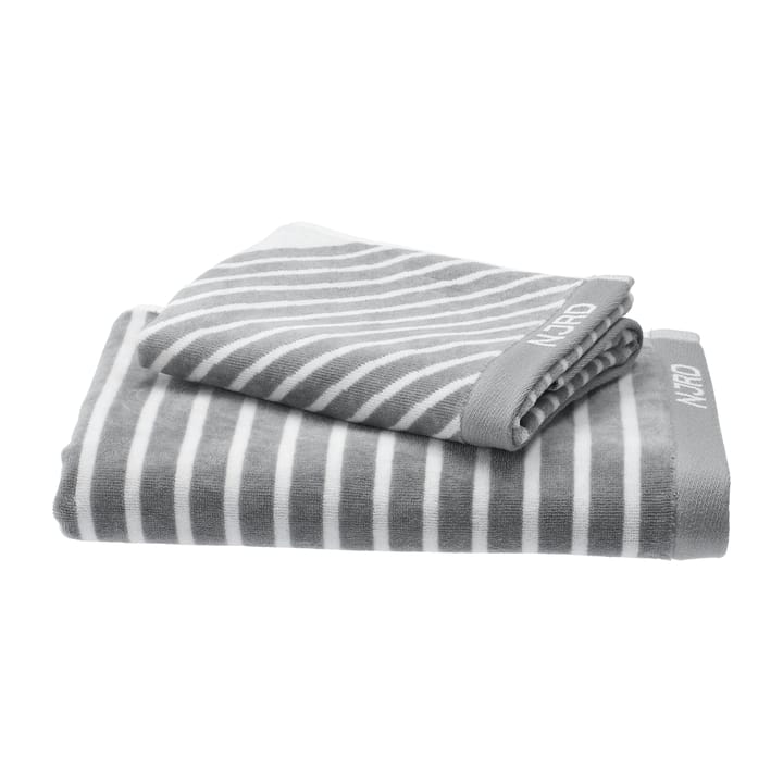 Telo da bagno Stripes 70x140 cm - grigio - NJRD