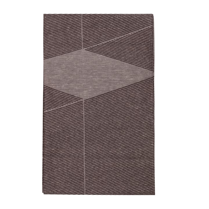 Tovaglia Geometric 147x250 cm, Marrone-bianco NJRD