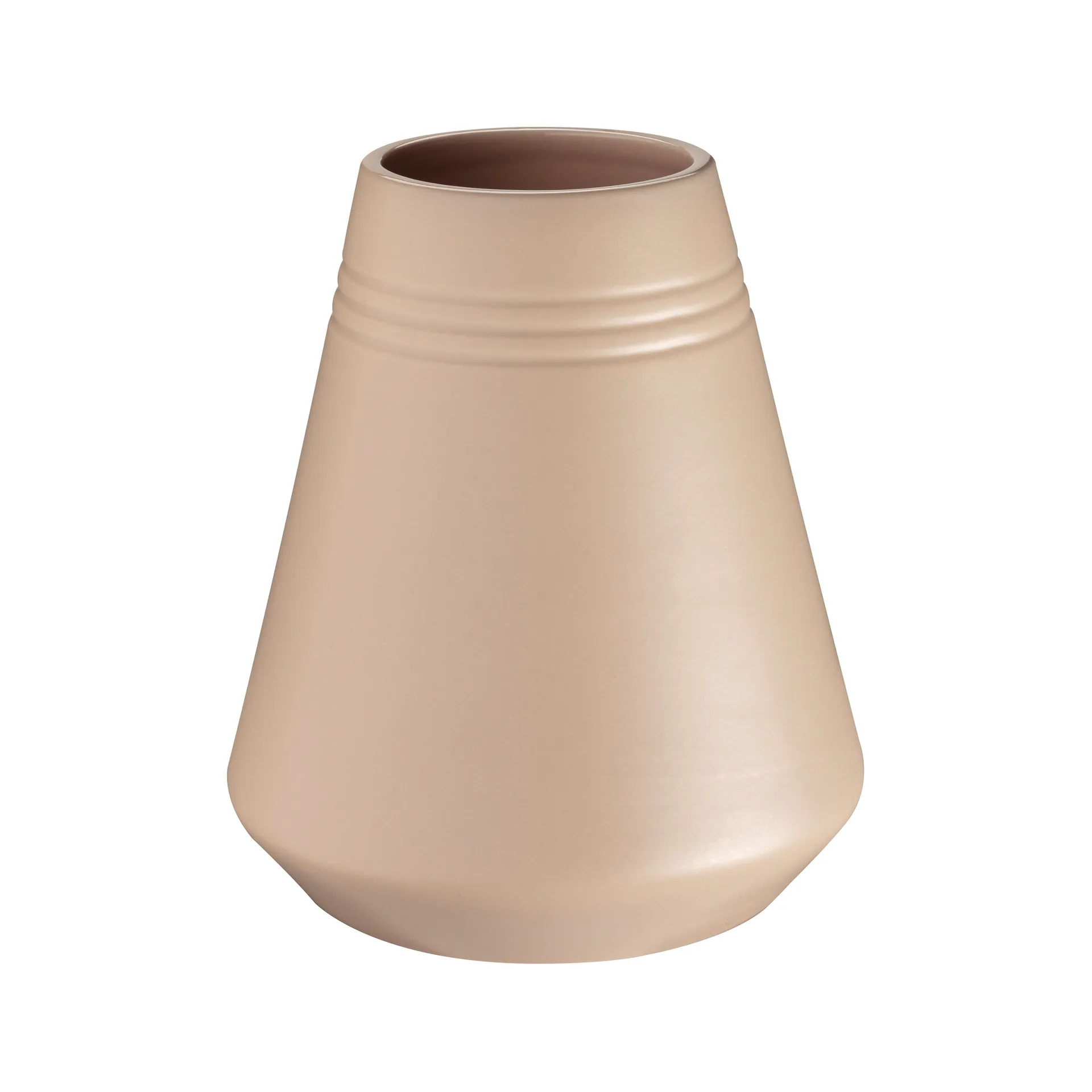 Vaso Lines 18 cm, Beige NJRD