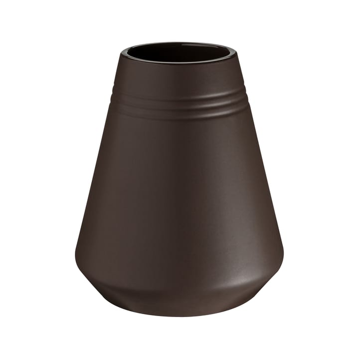 Vaso Lines 18 cm - Marrone - NJRD