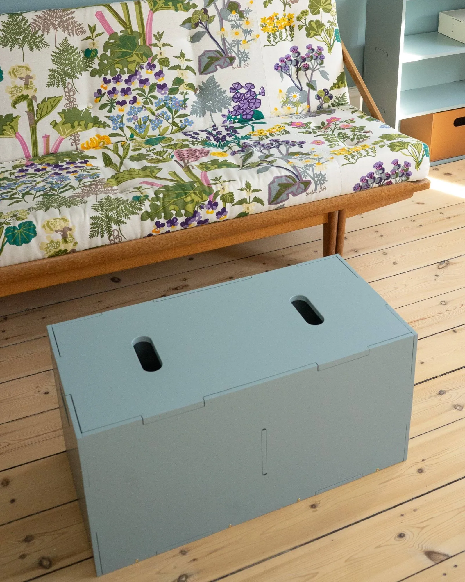 Contenitore Cube Long , Verde oliva Nofred